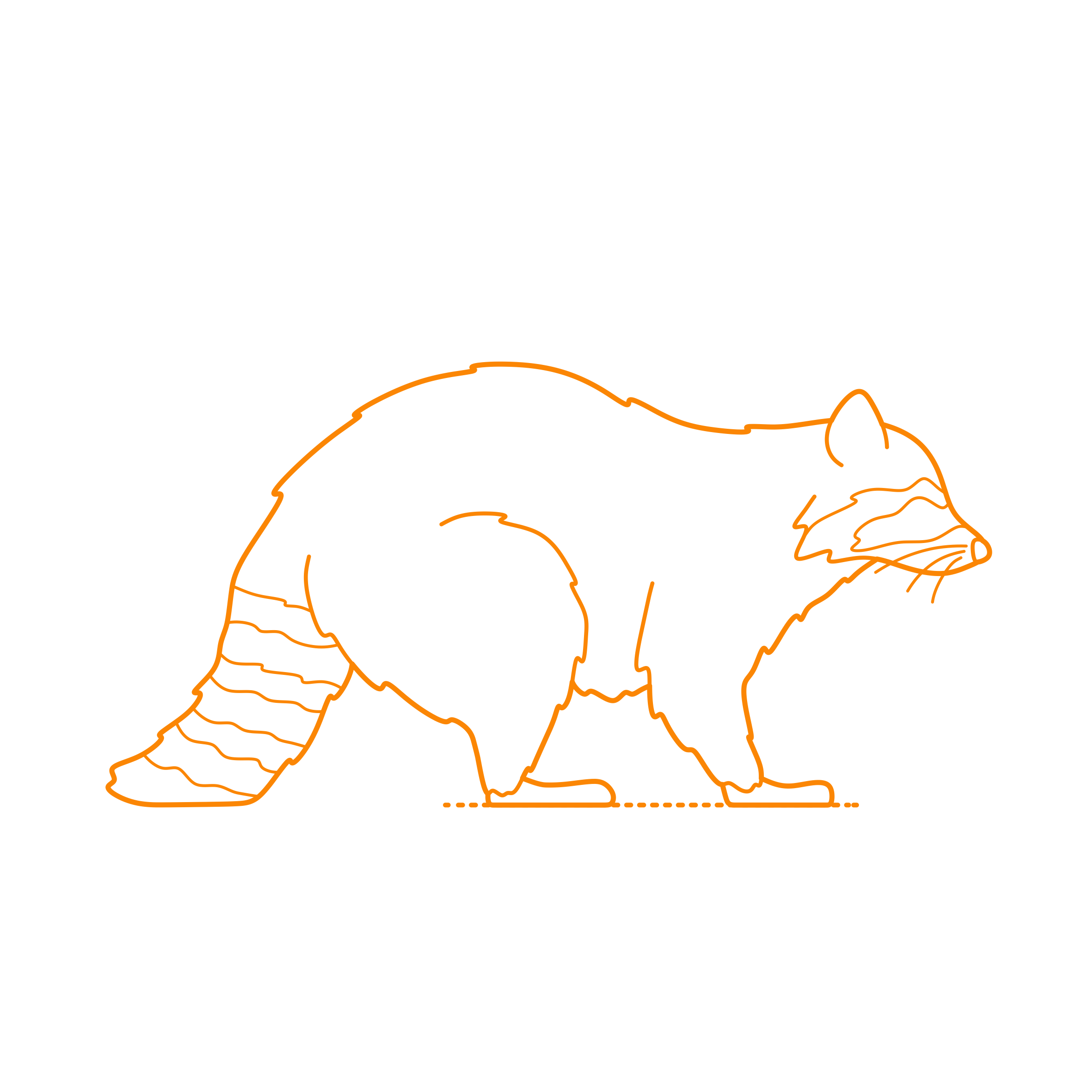 Animals Procyonids Vinyl Svg File Free Vectors
